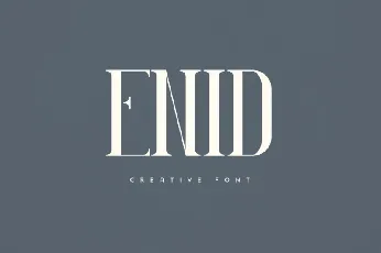 Enid font