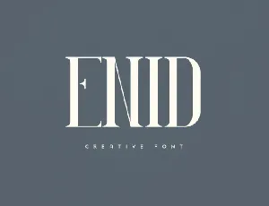 Enid font