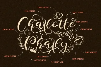 Charlotte Pharly font