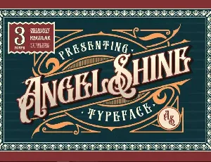 Angel Shine font