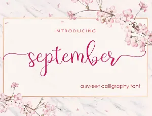 september font