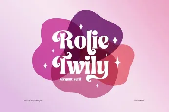 Rolie Twily font