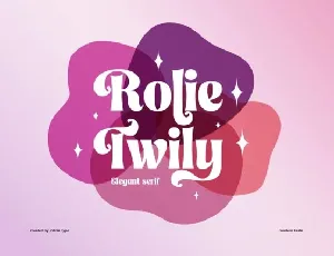 Rolie Twily font