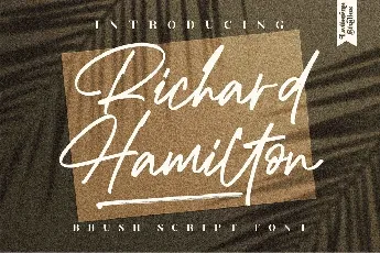 Richard Hamilton font