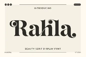 Rahla font