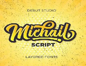 Michail Script font