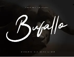 Bufallo font