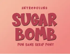 Sugar Bomb font