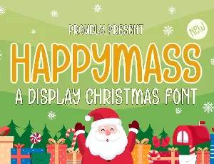 HAPPYMASS font