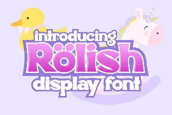 Rolish font