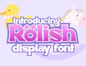 Rolish font