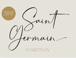 Saint Germain font