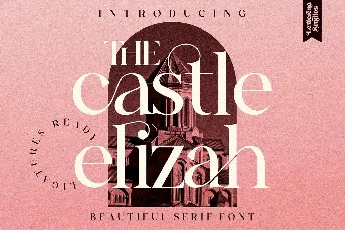 The Castle Elizah font