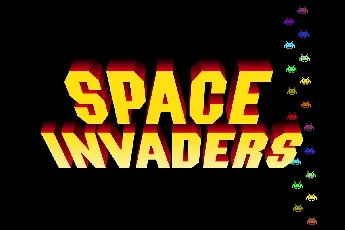 Space Invaders font