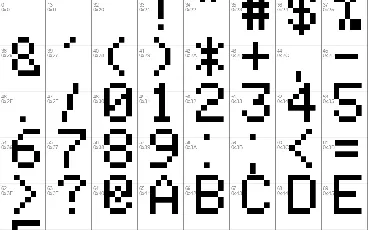 Space Invaders font