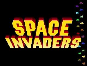 Space Invaders font