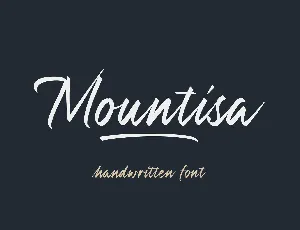 Mountisa font