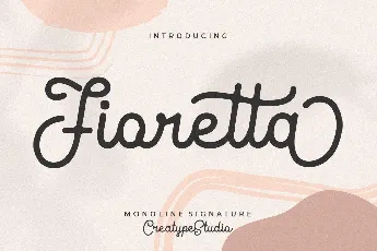 Fioretta font