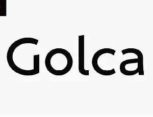 Golca font