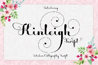 Kinleigh Script font