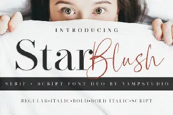 Star Blush Duo font