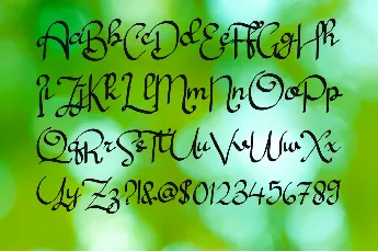 Axtaja Elang font