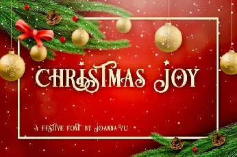 Christmas Joy font