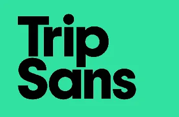 Trip Sans font