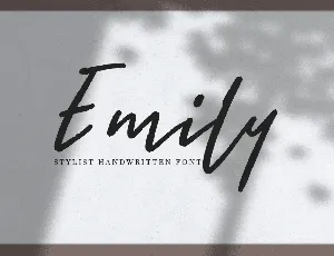 Emily font