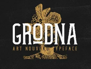 Grodna Vintage font