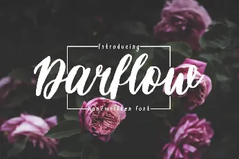 Darflow Handwritten Free font