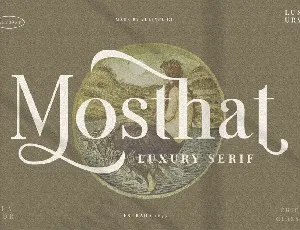 Mosthat font