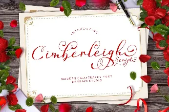 Cimberleigh Script font