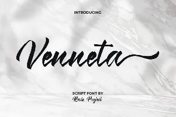 Venneta Demo font