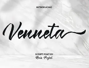 Venneta Demo font