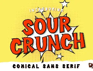 Sour Crunch font