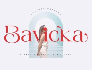 Bavicka font