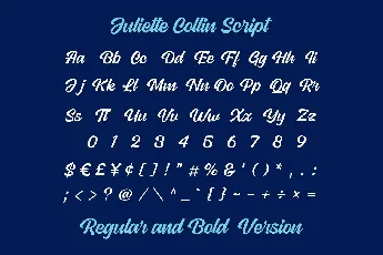 Juliette Collin font