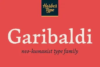 Garibaldi font