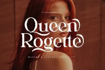 Queen Rogette font