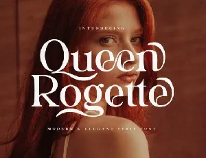 Queen Rogette font