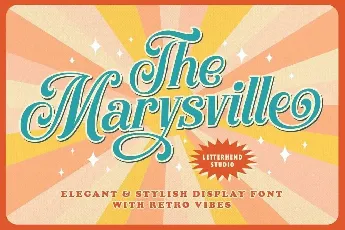 The Marysville font