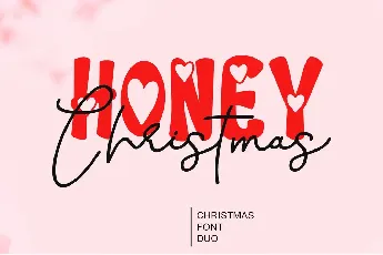 Honey Chritsmas - Personal Use font