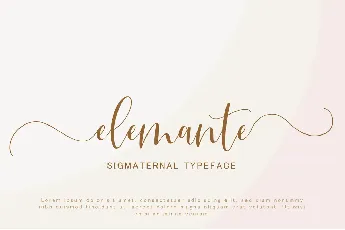 Sigmaternal font