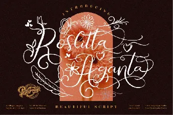 Roslitta Aganta font