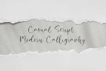 Attractive Modern Handwritten font