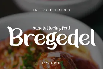 Bregedelpersonaluse font