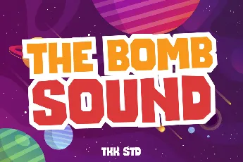 The Bomb Sound font