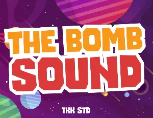 The Bomb Sound font