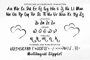 Shadow Love - Personal Use font